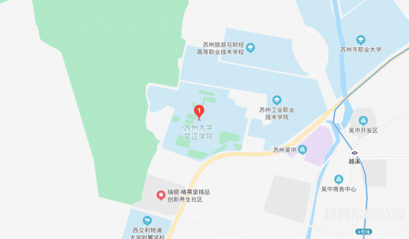 蘇州師范大學(xué)文正學(xué)院地址在哪里