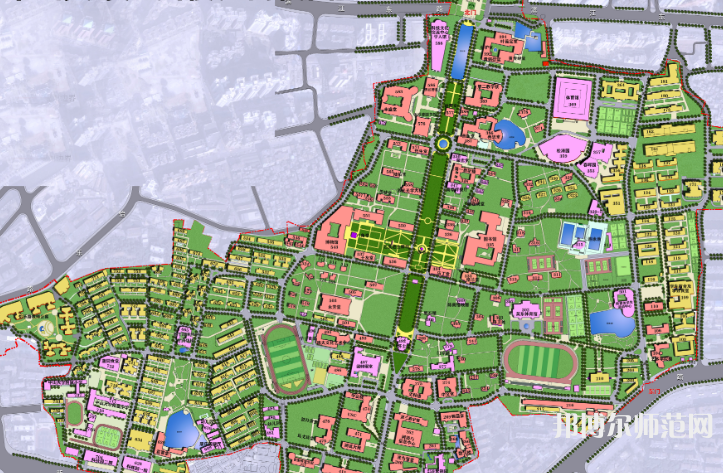 中山師范大學廣州校區(qū)南校園2023年地址在哪里