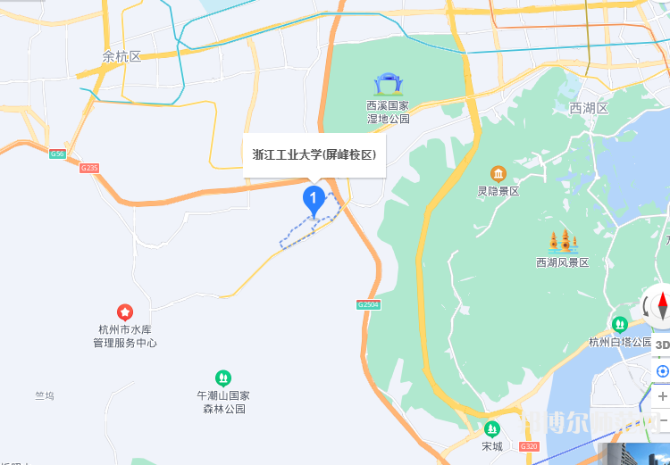 浙江工業(yè)師范大學(xué)屏峰校區(qū)2023年地址在哪里