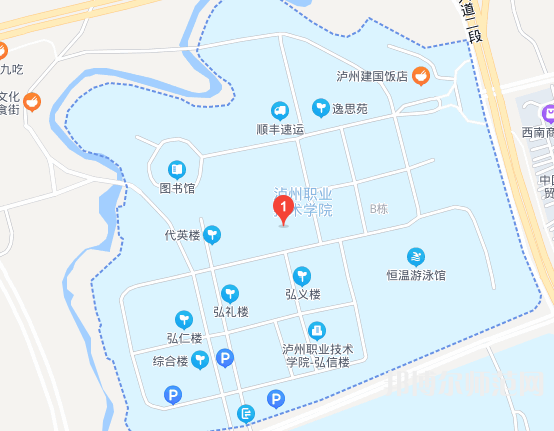 瀘州職業(yè)技術師范學院2023年地址在哪里